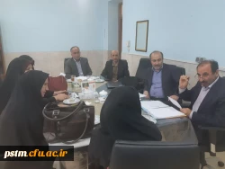 برگزاری جلسه کارگروه کارورزی پردیس