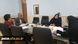 برگزاری جلسه کمیته نظارت و آموزش پردیس 3
