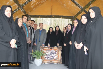 تجلیل از همکار بازنشسته، معاونت هماهنگی مرکز قائمشهر