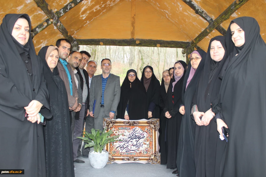 تجلیل از همکار بازنشسته، معاونت هماهنگی مرکز قائمشهر 2