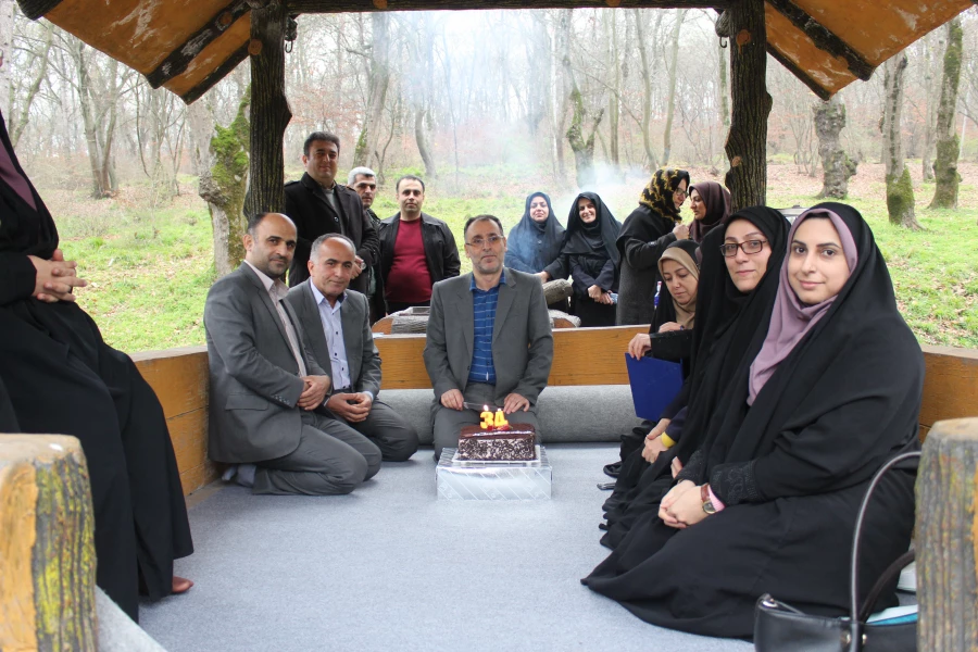 تجلیل از همکار بازنشسته، معاونت هماهنگی مرکز قائمشهر 3