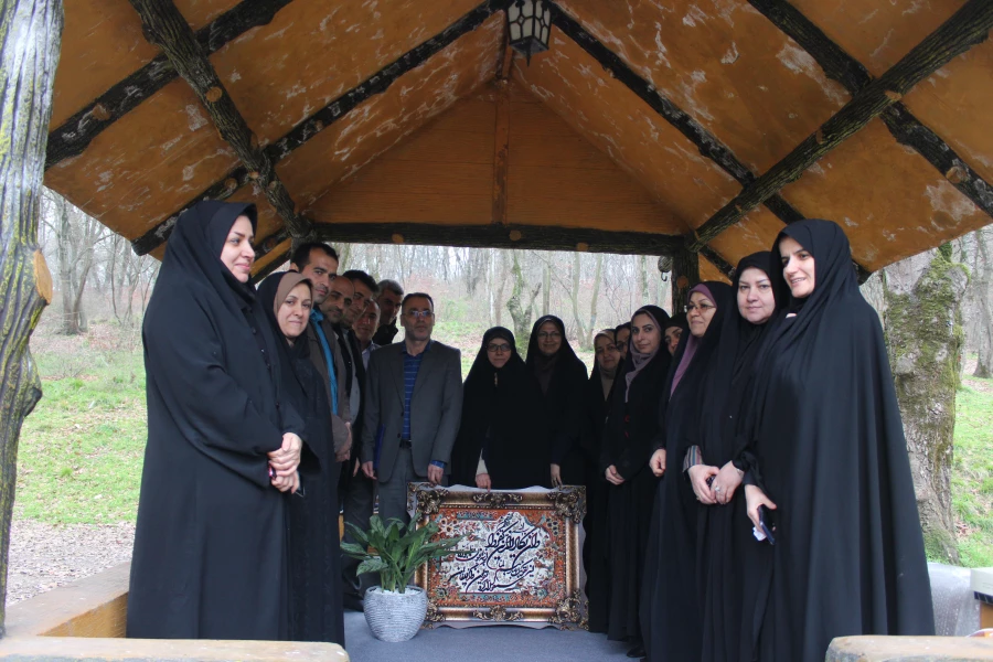 تجلیل از همکار بازنشسته، معاونت هماهنگی مرکز قائمشهر 8