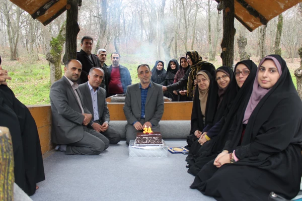 تجلیل از همکار بازنشسته، معاونت هماهنگی مرکز قائمشهر 11