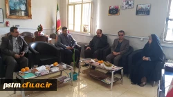 حضور و بازدید مدیرکل نوسازی، توسعه و تجهیز مدارس استان از پردیس 2