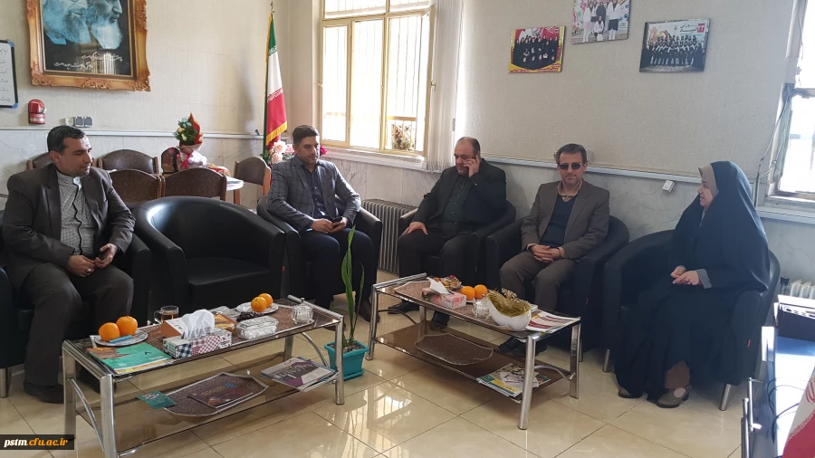 حضور و بازدید مدیرکل نوسازی، توسعه و تجهیز مدارس استان از پردیس 2