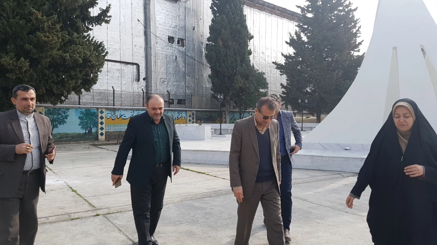 حضور و بازدید مدیرکل نوسازی، توسعه و تجهیز مدارس استان از پردیس 3