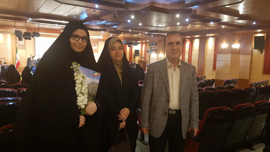 در همایش تجلیل از بانوان نمونه استان صورت گرفت: انتخاب و تجلیل از دانشجوی نمونه پردیس فاطمه الزهراء (س) ساری 2