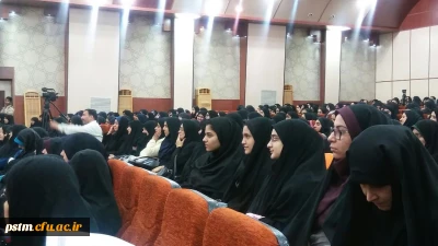 شرکت دانشجویان پردیس در همایش اسوه های صبر و مقاومت بانوی طراز انقلاب