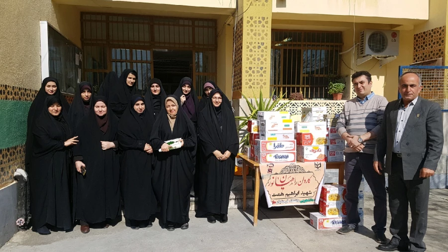 بدرقه و اعزام دانشجویان پردیس به اردوی راهیان نور 3