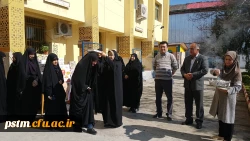 بدرقه و اعزام دانشجویان پردیس به اردوی راهیان نور 2