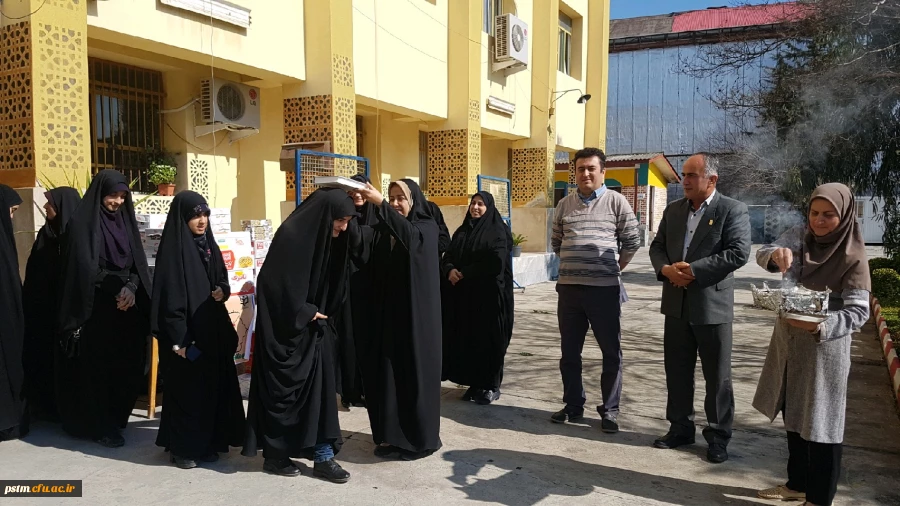 بدرقه و اعزام دانشجویان پردیس به اردوی راهیان نور 2