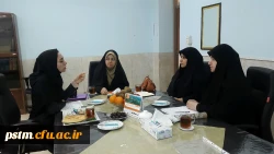 در راستای اجرایی شدن تفاهم نامه دانشگاه با معاونت بهداشتی دانشگاه علوم پزشکی مازندران انجام شد: نشست مسئولین پردیس با روانشناس  معرفی شده از سوی دانشگاه علوم پزشکی  2