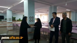 تقدیر از همکاران واحد آشپزخانه پردیس 2