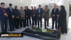 به مناسبت روز بزرگداشت شهدا برگزار شد: غبارروبی مزار شهیدگمنام پردیس با حضور مدیرکل نوسازی و تجهیزمدارس استان و همکاران  5