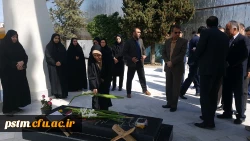 به مناسبت روز بزرگداشت شهدا برگزار شد: غبارروبی مزار شهیدگمنام پردیس با حضور مدیرکل نوسازی و تجهیزمدارس استان و همکاران  8