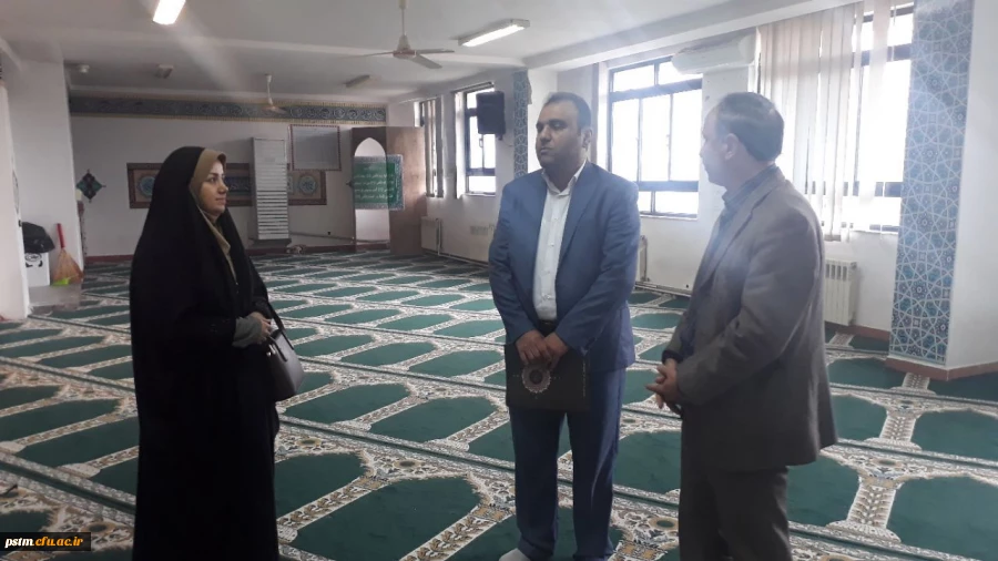 بازدید نماینده سازمان مرکزی دانشگاه از پایگاه اسکان نوروزی پردیس فاطمه الزهرا ء (س) ساری