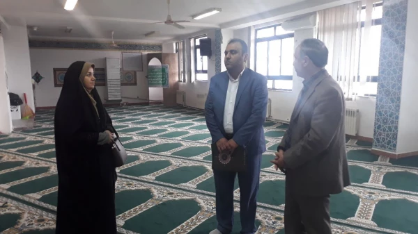 بازدید نماینده سازمان مرکزی دانشگاه از پایگاه اسکان نوروزی پردیس فاطمه الزهراء (س) ساری 2