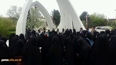 تجمع اساتید، کارکنان و دانشجویان پردیس در حمایت از سپاه پاسداران انقلاب اسلامی