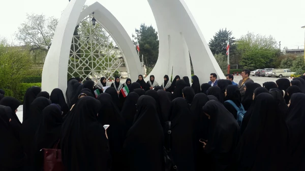 تجمع اساتید، کارکنان و دانشجویان پردیس در حمایت از سپاه پاسداران انقلاب اسلامی 2