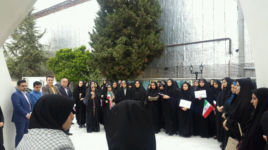 تجمع اساتید، کارکنان و دانشجویان پردیس در حمایت از سپاه پاسداران انقلاب اسلامی 8