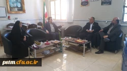 حضور نماینده سازمان مرکزی دانشگاه در پردیس و ارزیابی از فعالیت های فرهنگی و اجتماعی پردیس 2