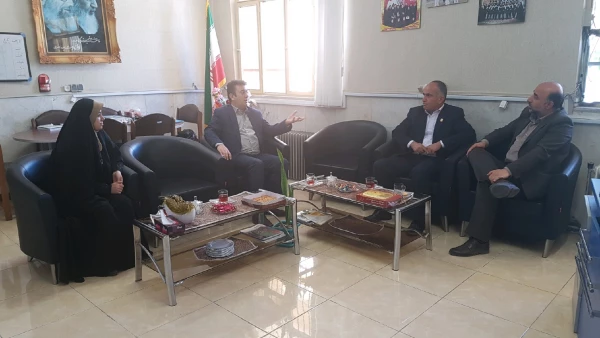 حضور نماینده سازمان مرکزی دانشگاه در پردیس و ارزیابی از فعالیت های فرهنگی و اجتماعی پردیس 2