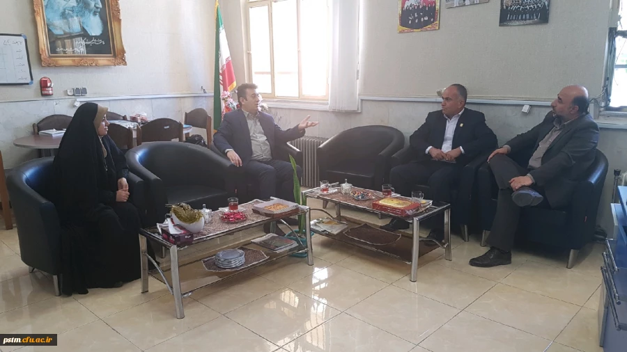 حضور نماینده سازمان مرکزی دانشگاه در پردیس و ارزیابی از فعالیت های فرهنگی و اجتماعی پردیس 2