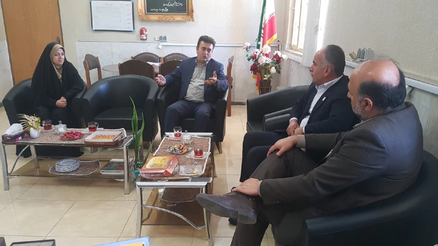 حضور نماینده سازمان مرکزی دانشگاه در پردیس و ارزیابی از فعالیت های فرهنگی و اجتماعی پردیس 3