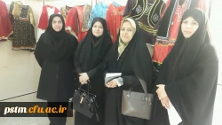 بازدید مسئولین و همکاران پردیس از نمایشگاه دومین جشنواره استانی مد و لباس ایرانی 4
