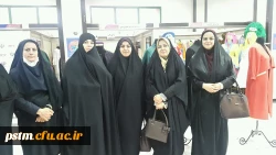 بازدید مسئولین و همکاران پردیس از نمایشگاه دومین جشنواره استانی مد و لباس ایرانی 3