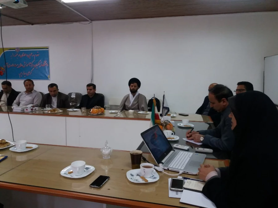 برگزاری مراسم تکریم و معارفه سرپرست موقت مرکز بیت الهدی آمل 6