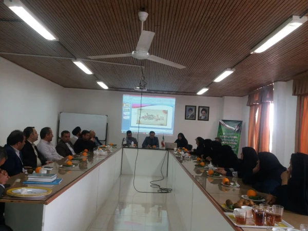 برگزاری مراسم تکریم و معارفه سرپرست موقت مرکز بیت الهدی آمل 7