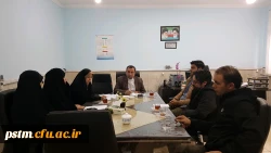 برگزاری جلسه مسئول حراست مدیریت استان و سرپرست پردیس با نگهبانان 5