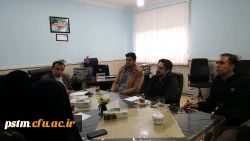 برگزاری جلسه مسئول حراست مدیریت استان و سرپرست پردیس با نگهبانان 4