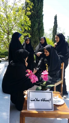 به مناسبت هفته سلامت و با همکاری مرکز بهداشت شهرستان صورت گرفت: کارگاه آموزشی  تغذیه سالم 9