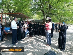 حضور صمیمی مدیریت استانی دانشگاه در اردوی علمی-تفریحی دانشجویان 2