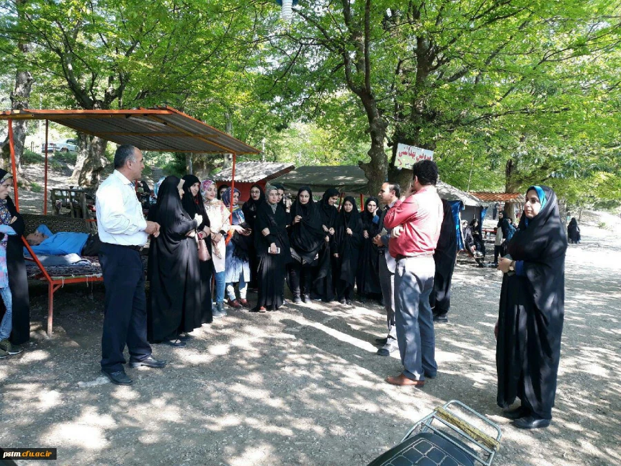 حضور صمیمی مدیریت استانی دانشگاه در اردوی علمی-تفریحی دانشجویان 2