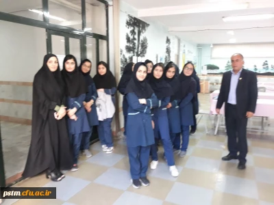 بازدید دانش آموزان مدرسه متوسطه اول فرزانگان ساری از پردیس