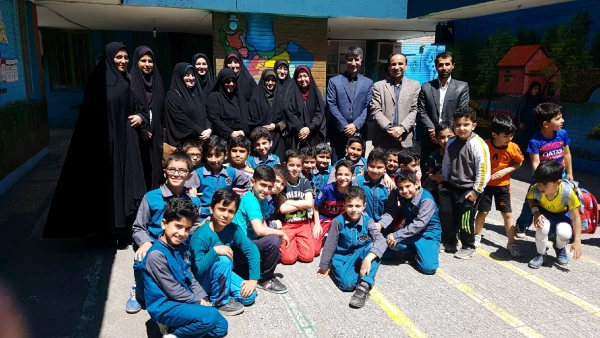 به مناسبت گرامیداشت مقام معلم انجام شد: حضور مدیریت استانی دانشگاه و مسئولین پردیس در مدارس مجری طرح کارورزی  2