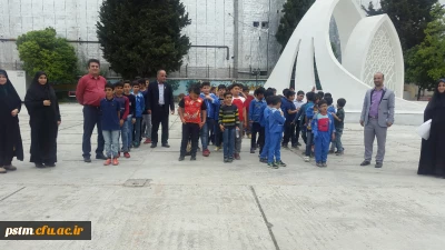 بازدید دانش آموزان مدرسه همکار، شهید مرادی از پردیس به مناسبت هفته آموزش