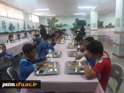 حضور مسئولین، معلمان و دانش آموزان مدرسه همکار شهید مرادی در پردیس