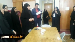 بازدید سرپرست و کارکنان حوزه دانشجویی و نظارت پردیس از سرای دانشجویی جهت انتخاب اتاق برتر به مناسبت هفته سرای دانشجویی 2