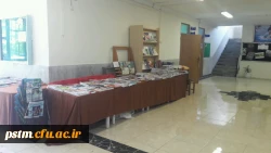 برگزاری نمایشگاه کتاب به مناسبت هفته آموزش