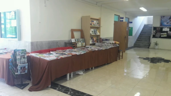 برگزاری نمایشگاه کتاب به مناسبت هفته آموزش