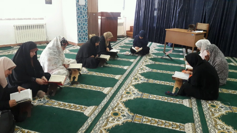 برگزاری جلسات جزء خوانی قرآن کریم در نمازخانه پردیس به مناسبت ماه مبارک رمضان
