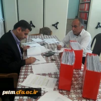 بازدید ادواری مسئول نظارت و ارزیابی مدیریت امور پردیس های استان از پردیس