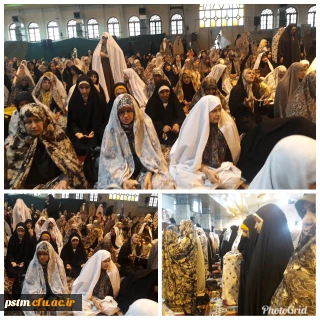 حضور جمعی از دانشجویان در نماز پرفیض جمعه و راهپیمایی در حمایت از بیانیه شورای عالی امنیت ملی