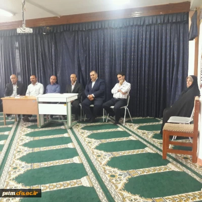 نشست صمیمانه مدیران گروه های آموزشی با دانشجویان پردیس