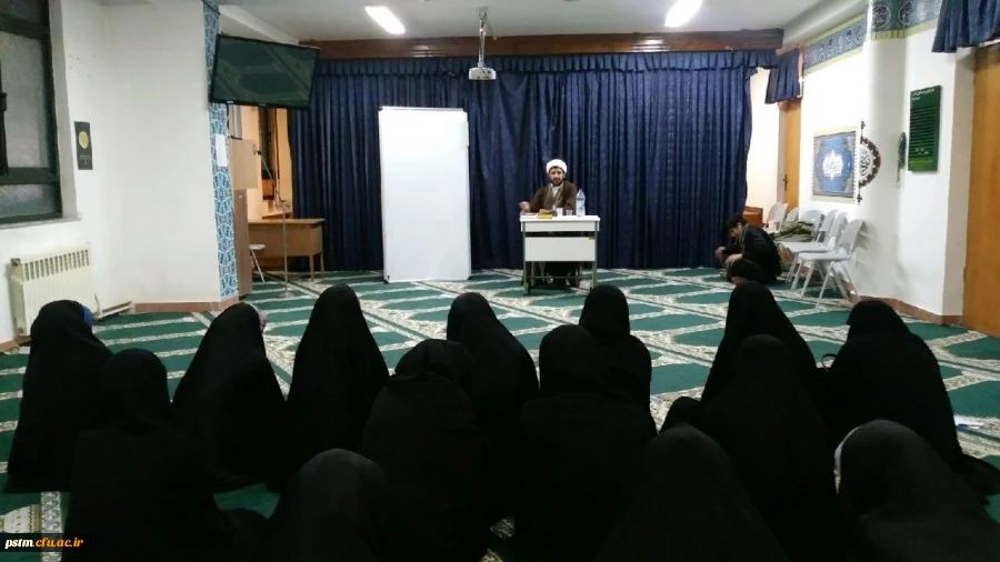 به همت بسیج دانشجویی دانشگاه های شهرستان ساری صورت گرفت: حضور تبلیغی حجت الاسلام ترابیان 2