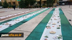 برگزاری مراسم افطار دانشجویان در پردیس فاطمه الزهراء(س)ساری 7